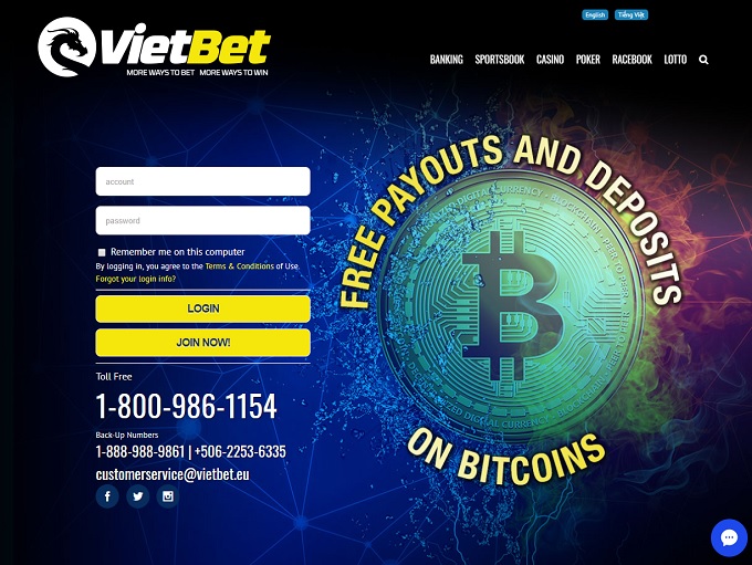 VietBet Casino Nieuwe Hp