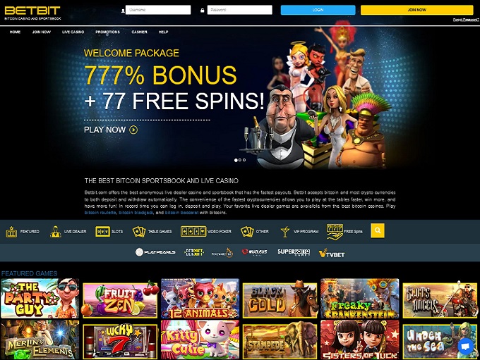 BetBit Casino 13.07.2021. HP