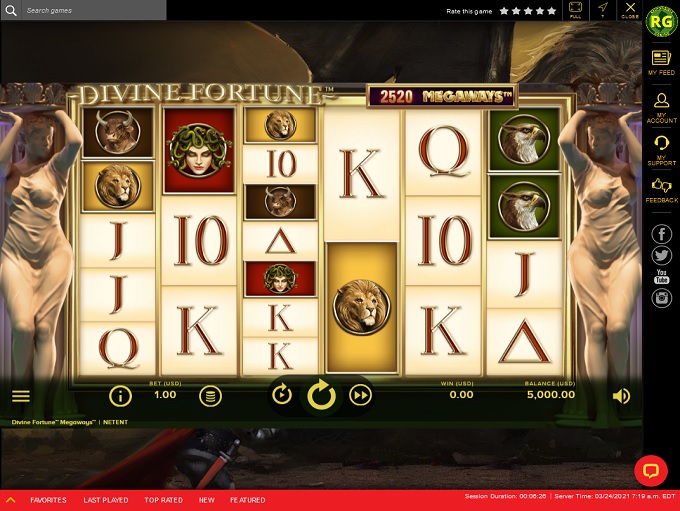 Golden Nugget Casino Spel