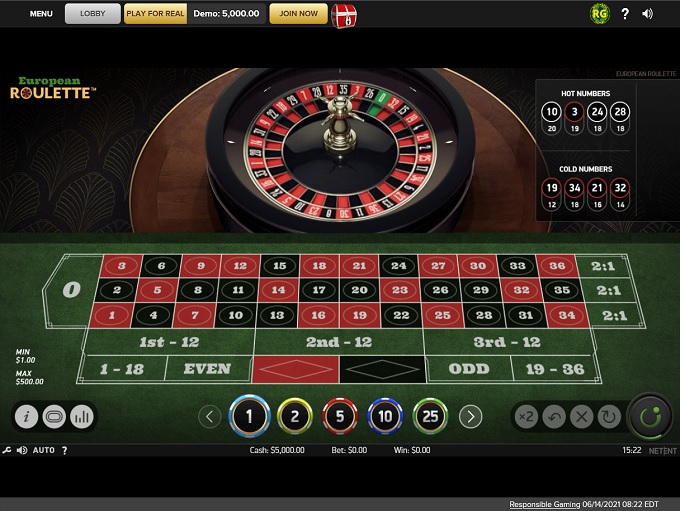 VirginCasino NJ 14.06.2021. Spel 3