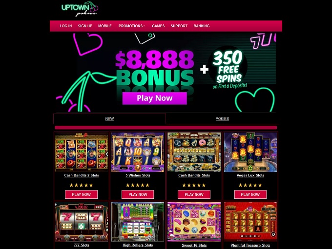 Uptown Pokies Casino Nieuwe Hp