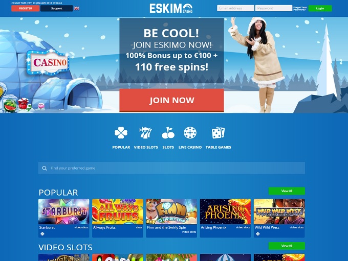 Eskimo Casino hp