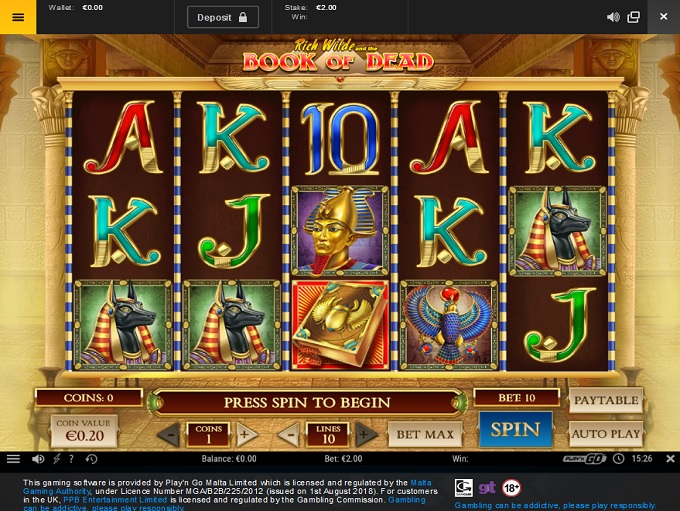 Betfair Casino Spel2