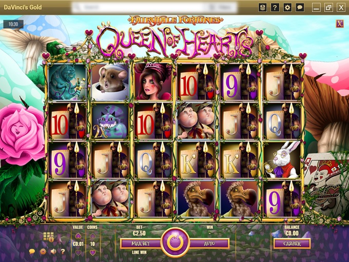 DaVinci ' s Gold Casino 31.01.2022. Spel1