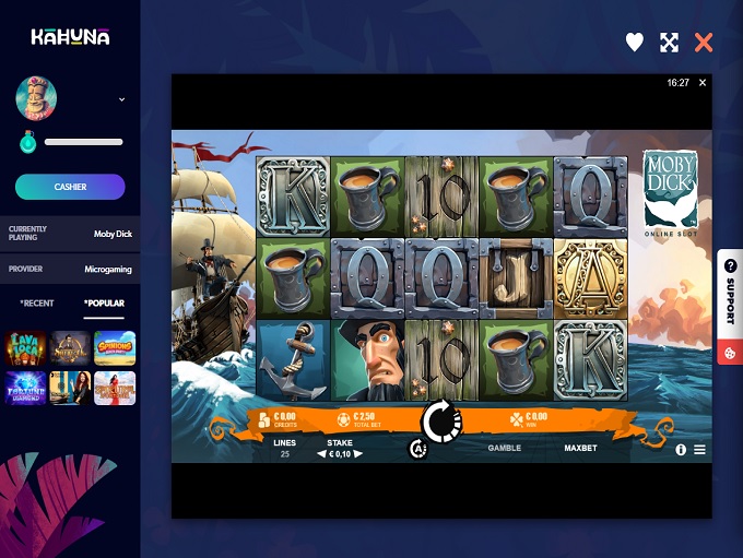 Kahuna Casino nieuw spel 2