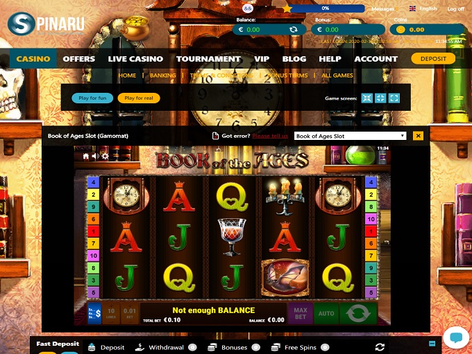 Spinaru Casino Spel 1