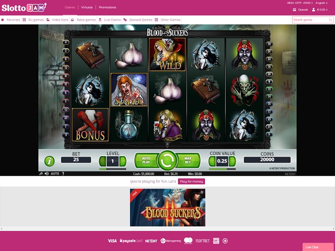 SlottoJam Casino Spel 2