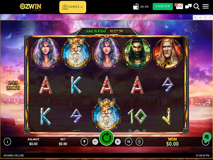 Ozwin Casino 16.06.2022. Spel 1