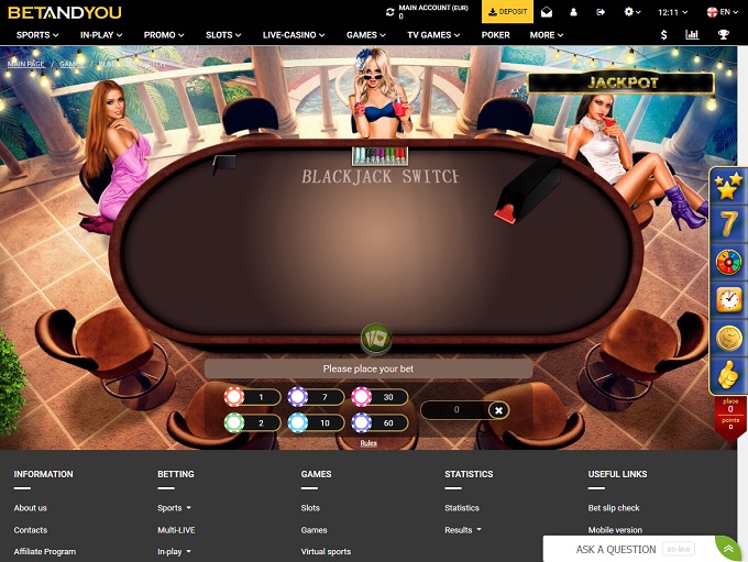 BetAndYou Casino Spelen3