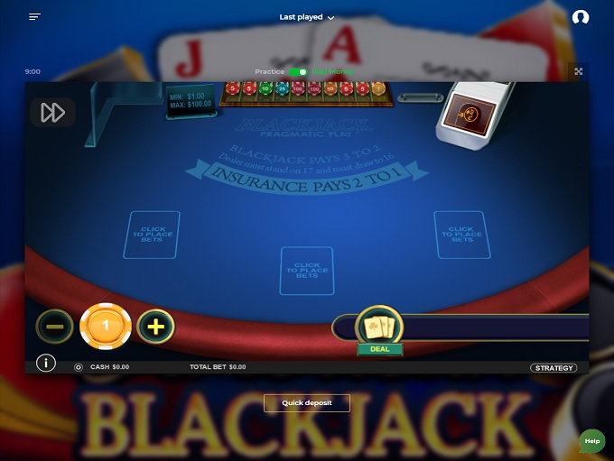 OzCasino Spel 3