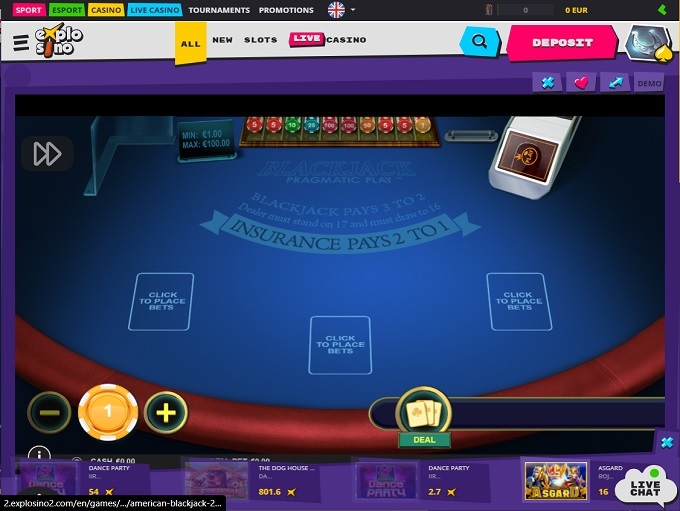 Explosino Casino Spel3