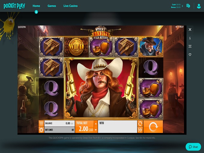 Pocketplay Casino Spel 2