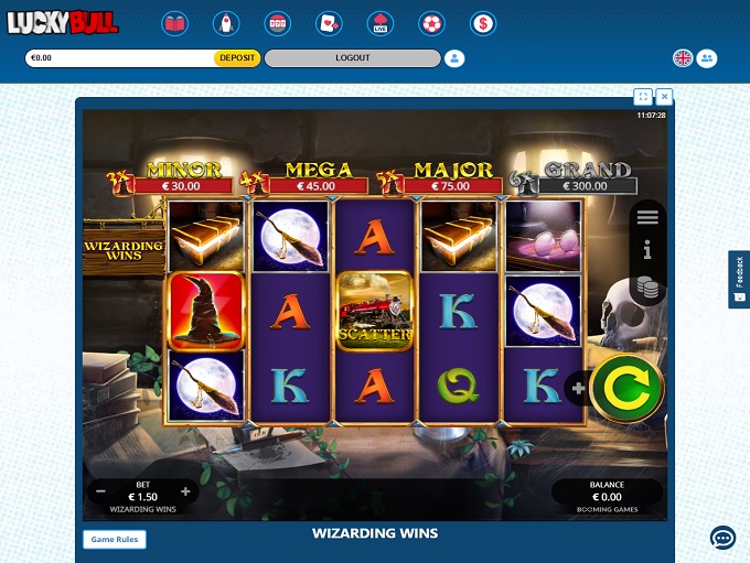 Lucky Bull Casino Spel 1