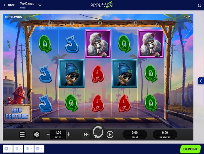 Sportaza Casino Spel 1