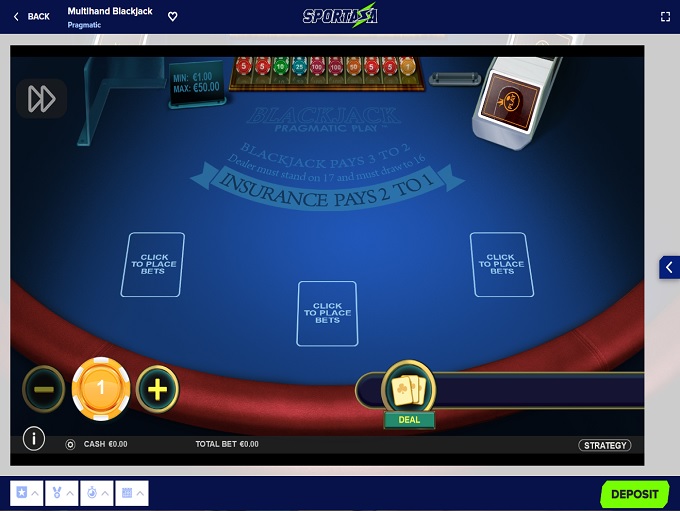 Sportaza Casino Spel 3