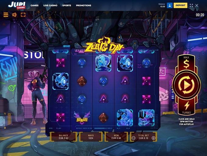 Jupi Casino Spel 1