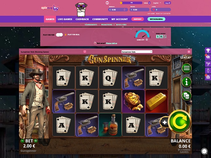 SpinPug Casino Spel 2