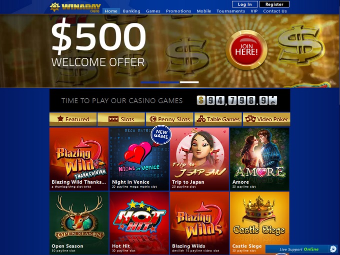 Win A Day Casino Hp