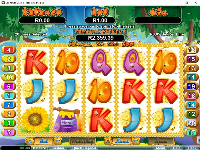 Springbok Casino 27.01.2023. Spel 1