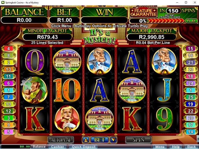 Springbok Casino 27.01.2023. Spel 2