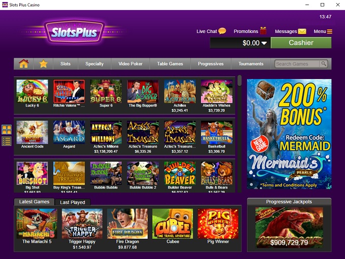 Slots Plus Lobby